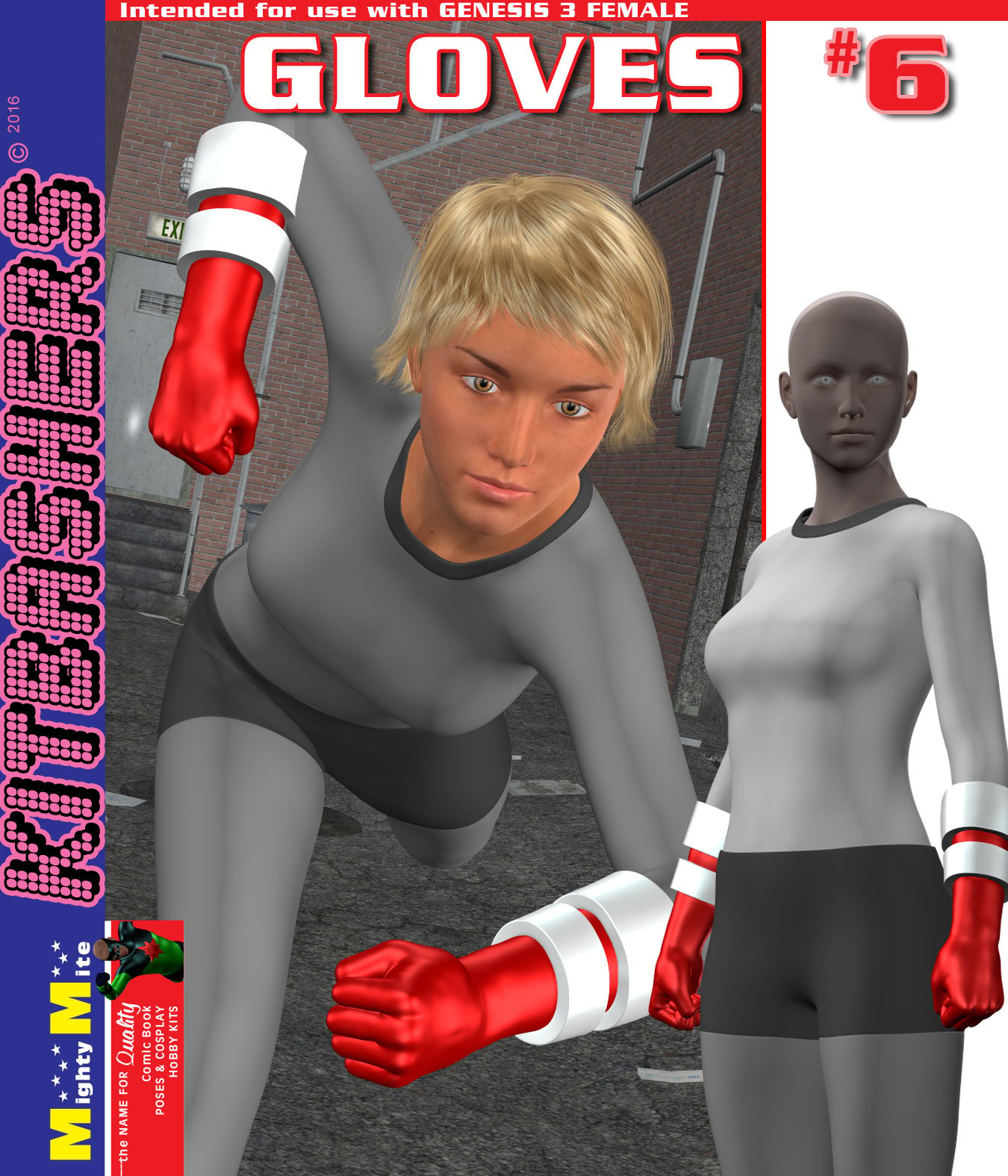 Gloves 006 MMKBG3F by: MightyMite, 3D Models by Daz 3D