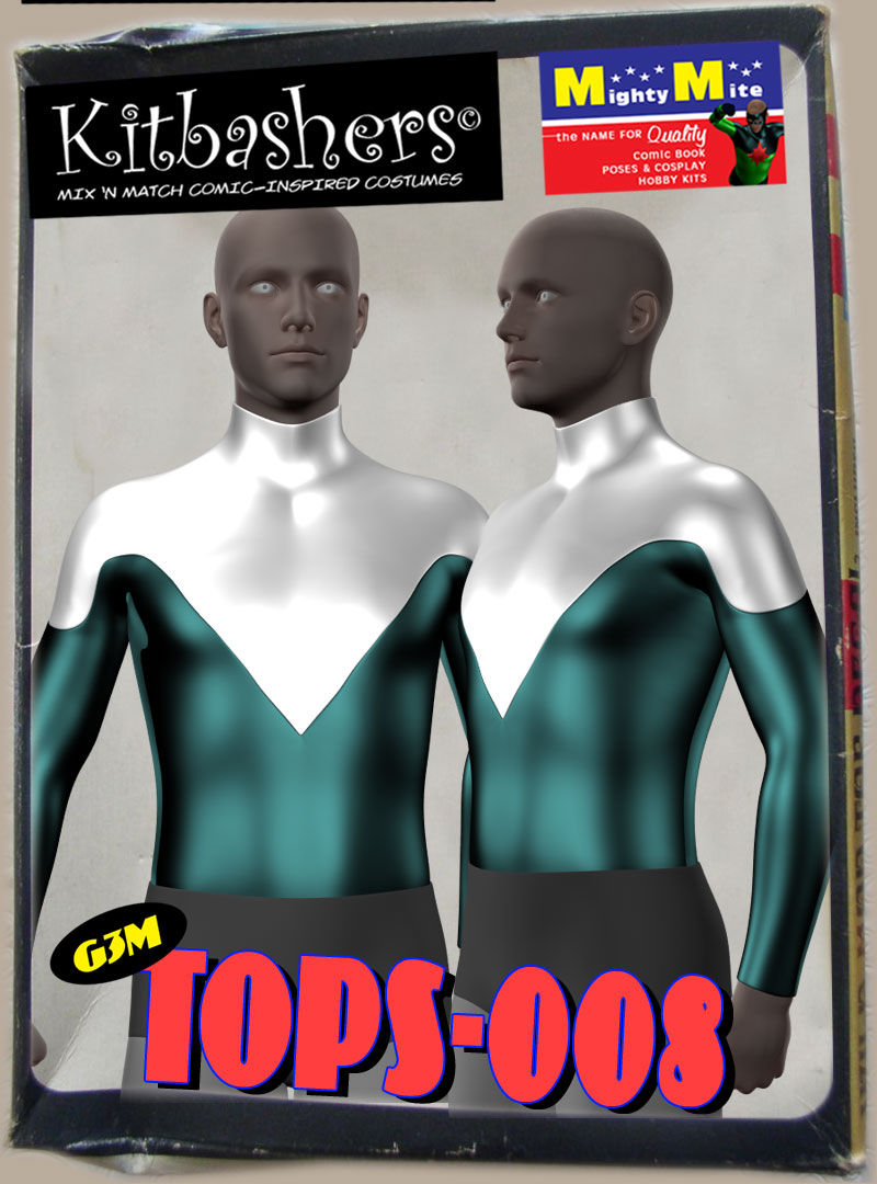 Tops 008 MMKBG3M by: MightyMite, 3D Models by Daz 3D