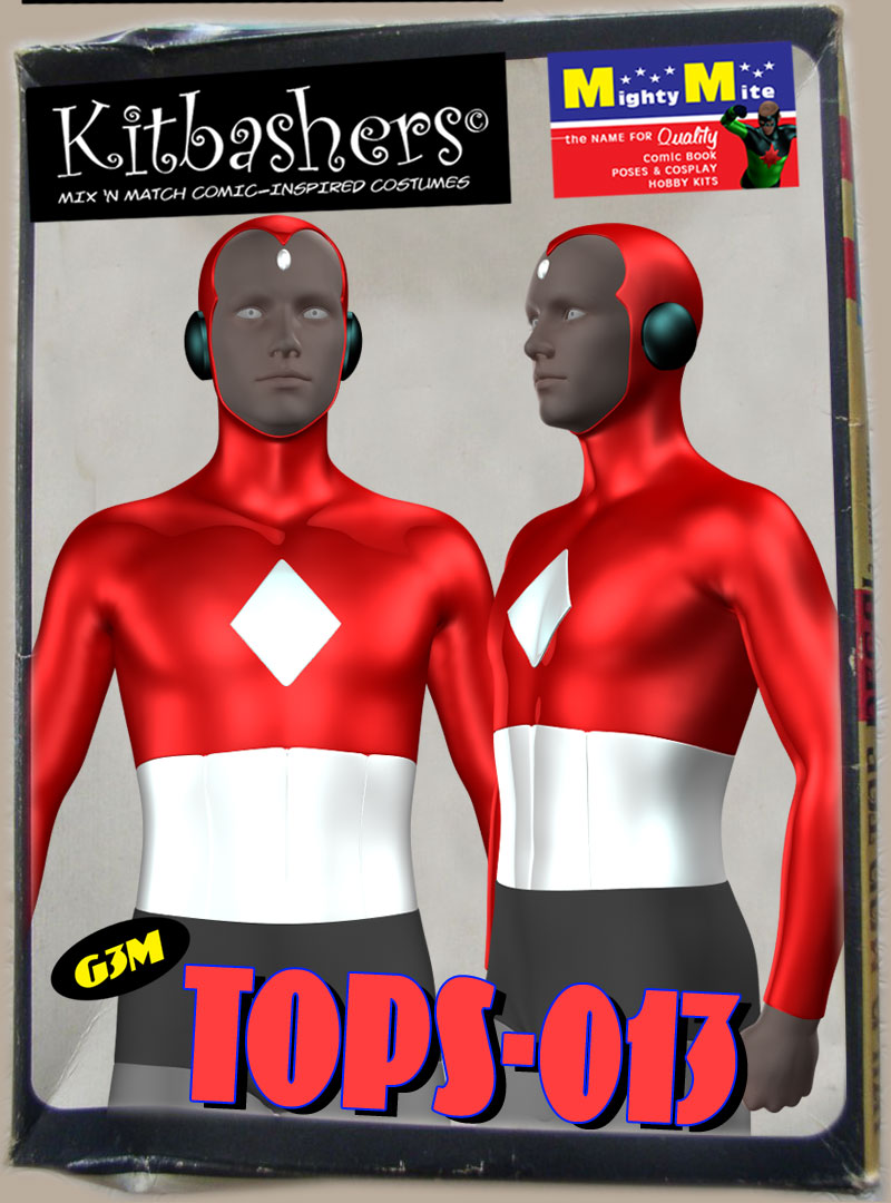 Tops-013 MMKBG3M by: MightyMite, 3D Models by Daz 3D