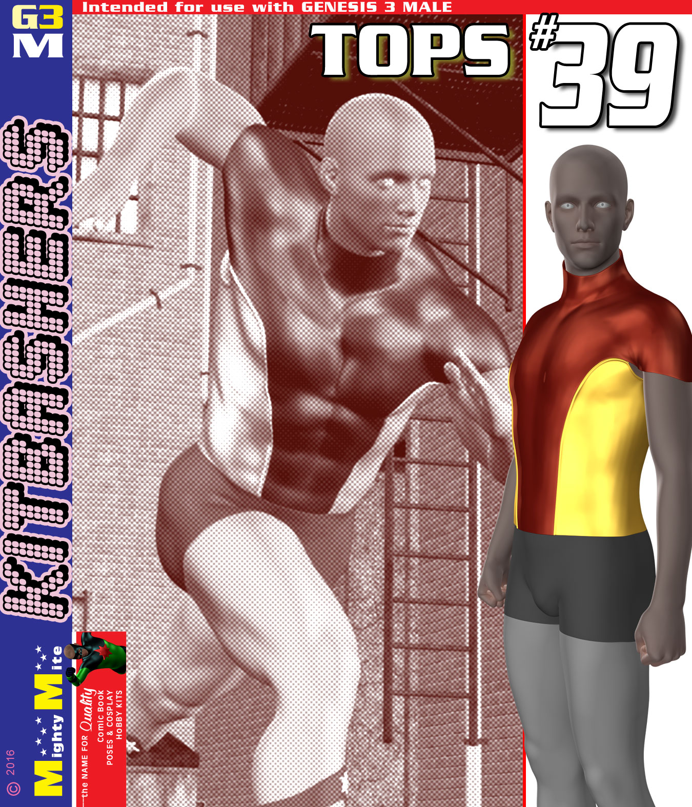 Tops 039 MMKBG3M by: MightyMite, 3D Models by Daz 3D