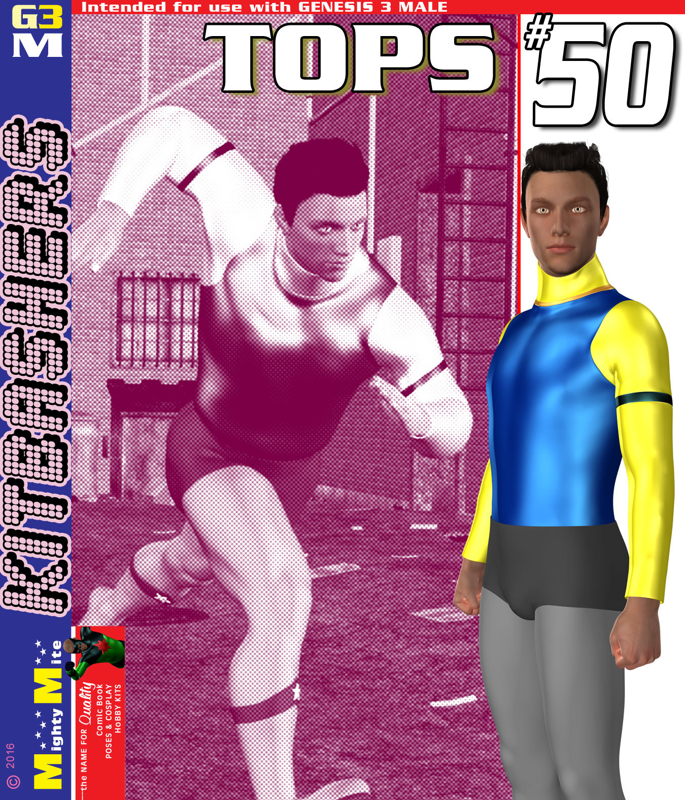 Tops 050 MMKBG3M by: MightyMite, 3D Models by Daz 3D