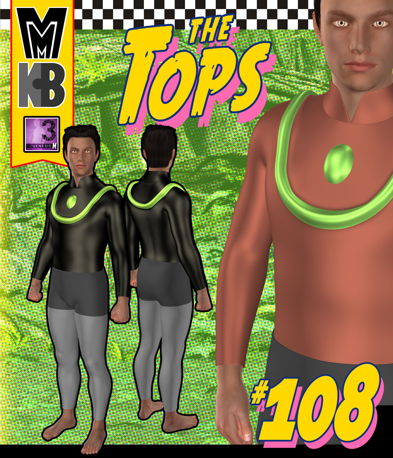 Tops 108 MMKBG3M by: MightyMite, 3D Models by Daz 3D