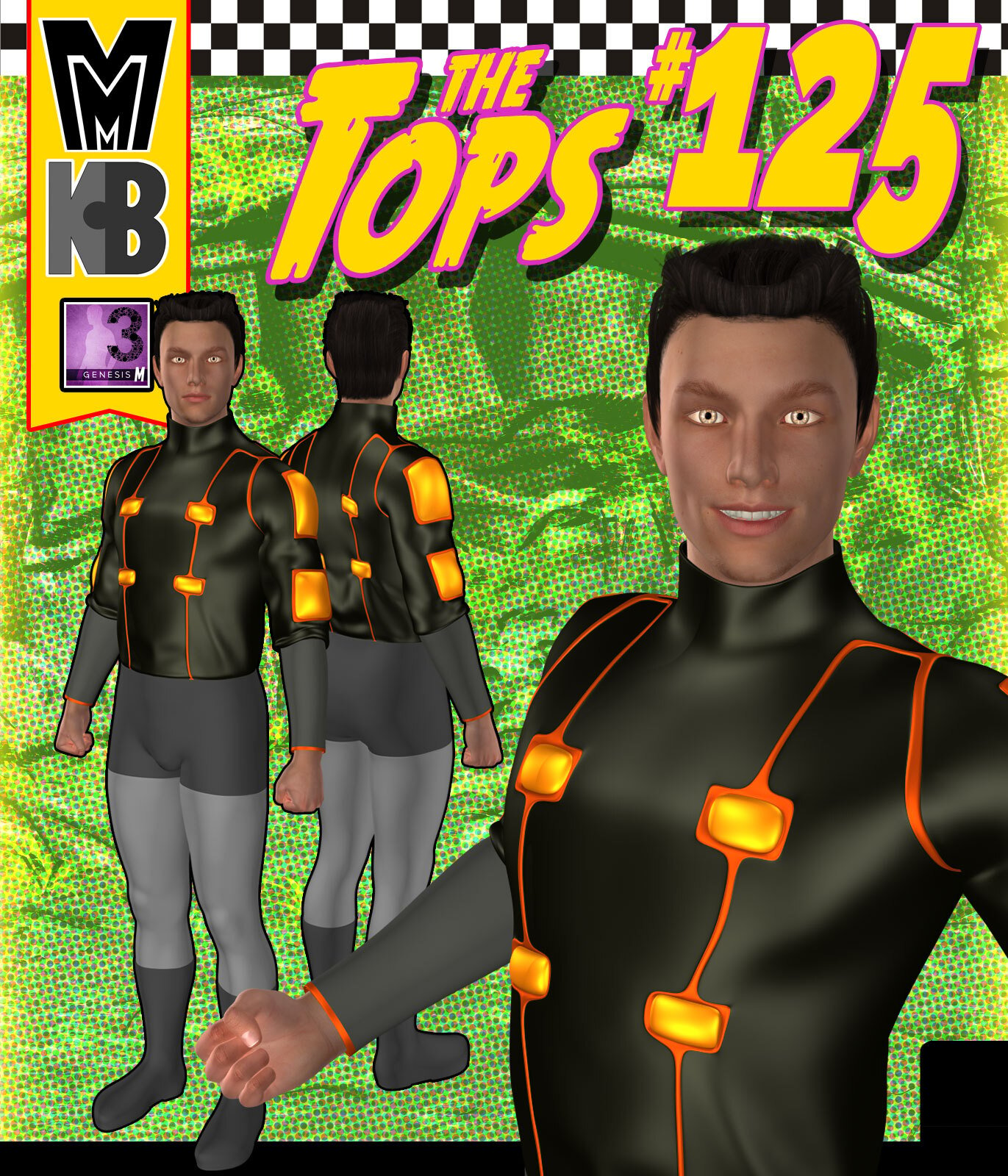 Tops 125 MMKBG3M by: MightyMite, 3D Models by Daz 3D