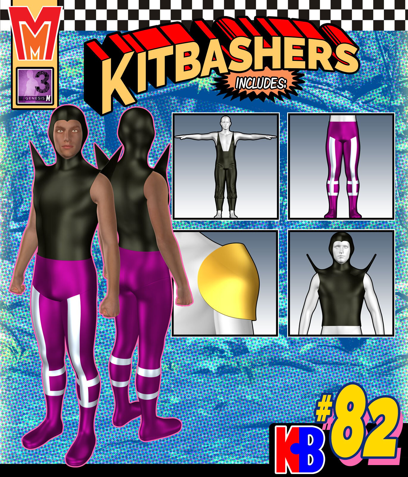 Kitbashers 082 MMG3M by: MightyMite, 3D Models by Daz 3D