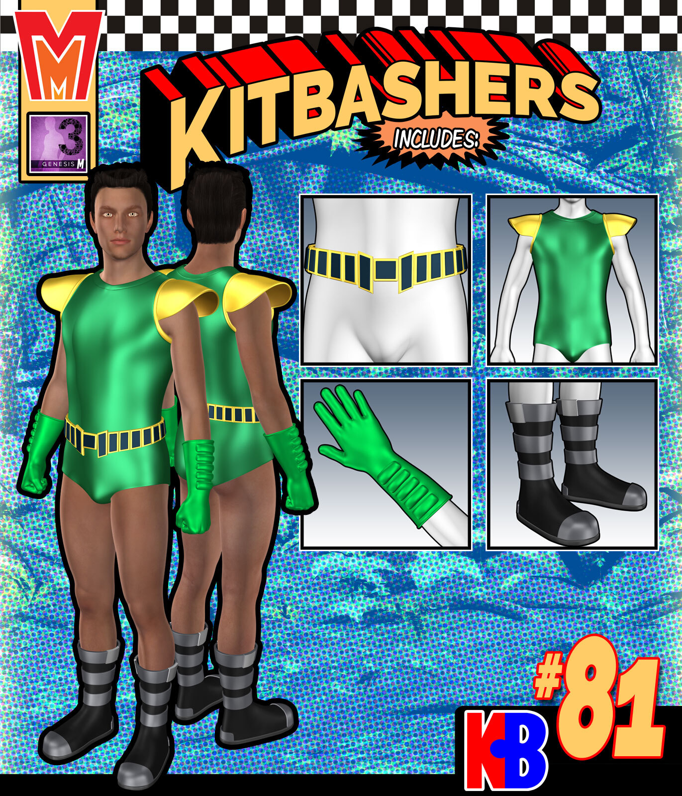 Kitbashers 081 MMG3M by: MightyMite, 3D Models by Daz 3D
