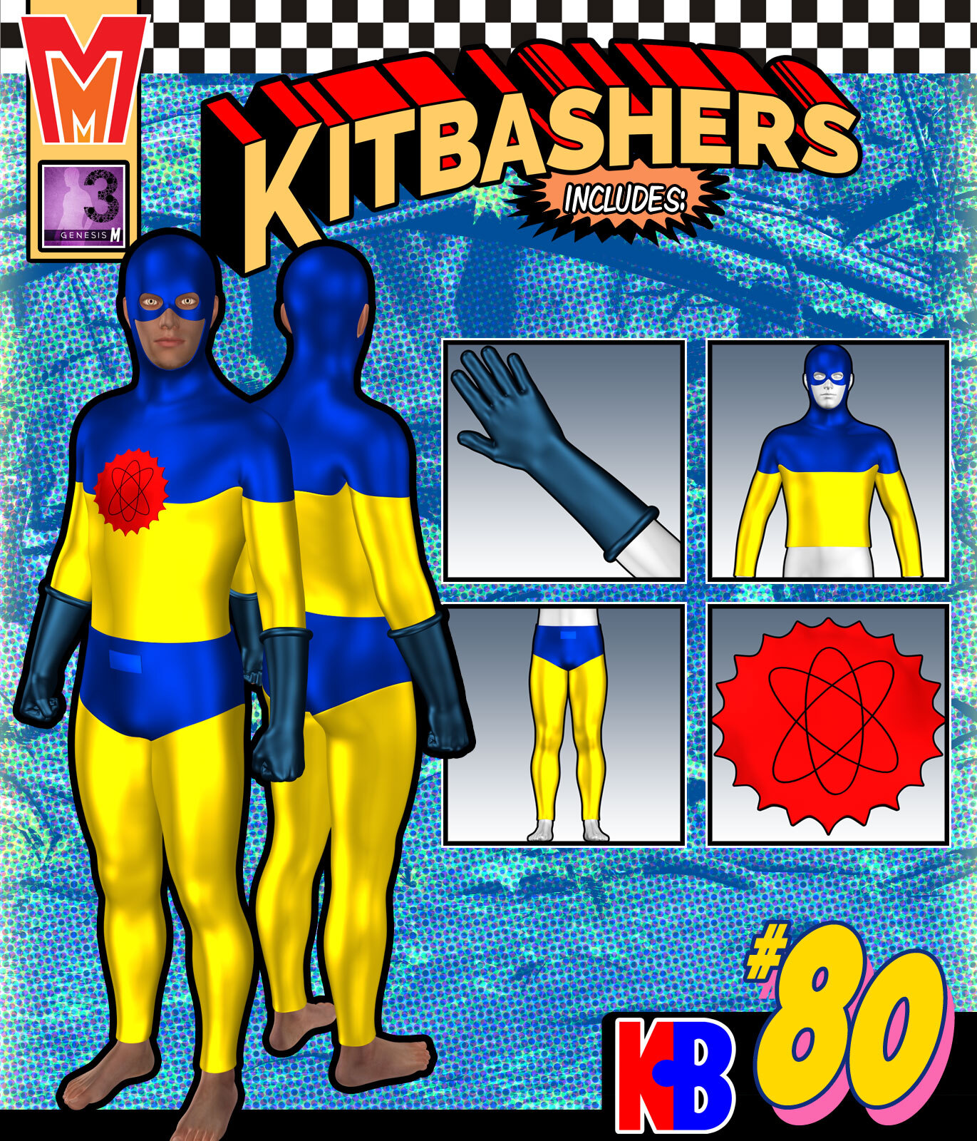 Kitbashers 080 MMG3M by: MightyMite, 3D Models by Daz 3D
