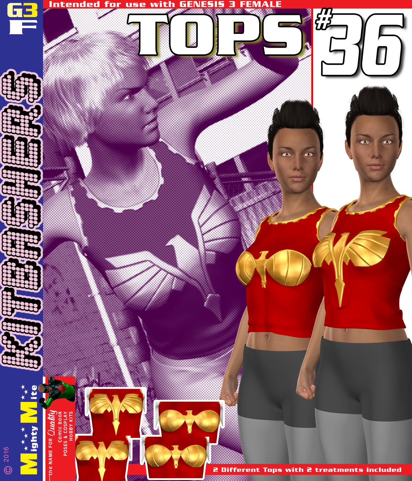 Tops 036 MMKBG3F by: MightyMite, 3D Models by Daz 3D