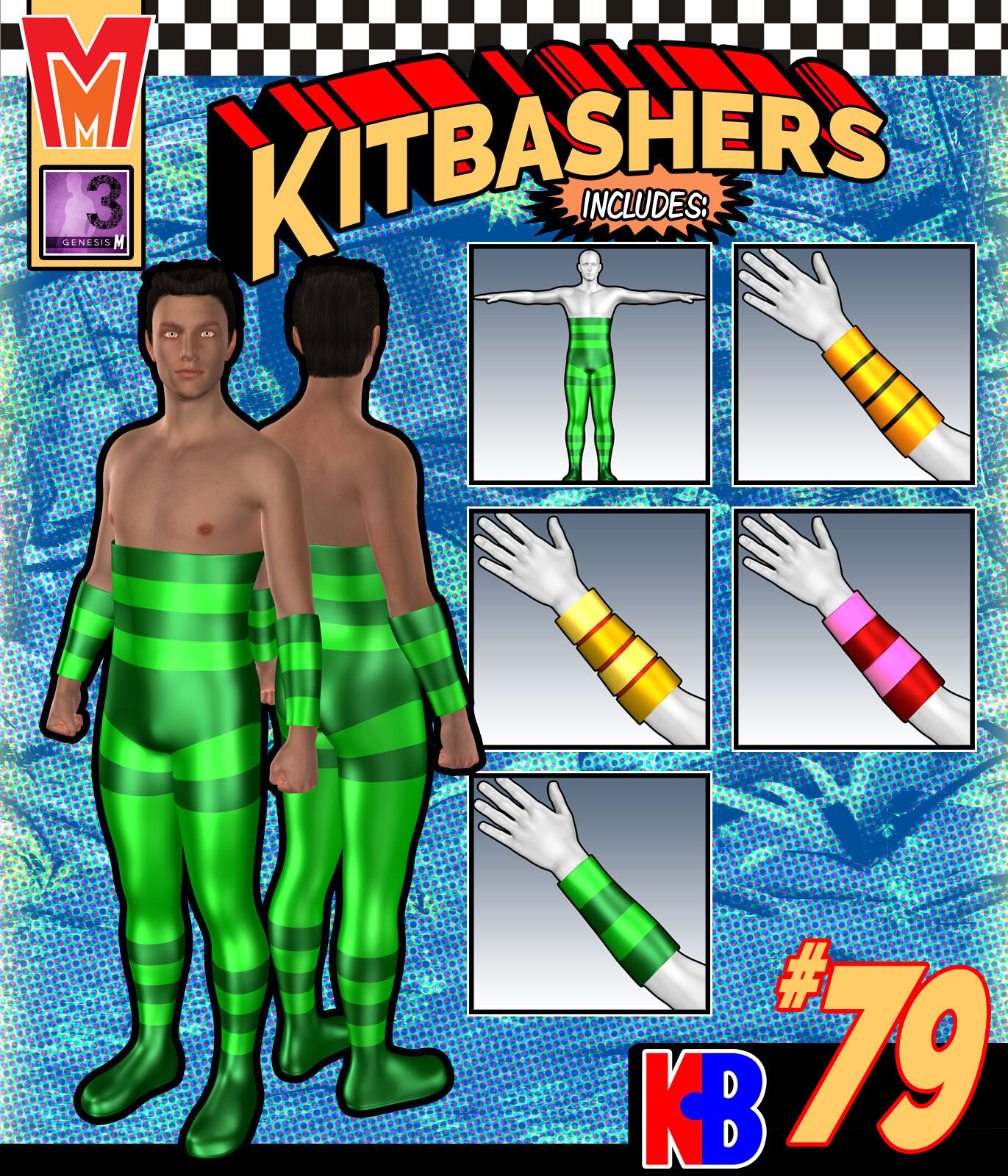 Kitbashers 079 MMG3M by: MightyMite, 3D Models by Daz 3D
