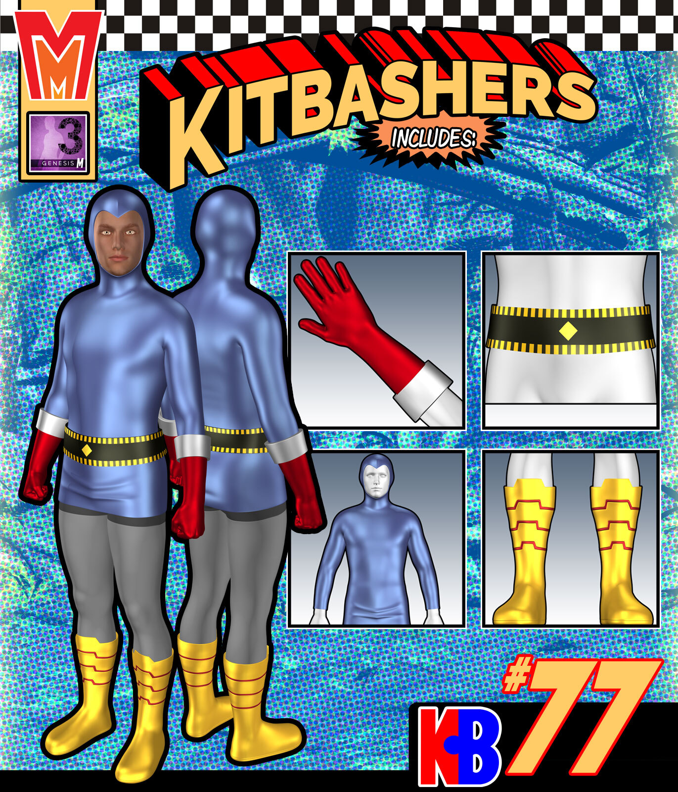Kitbashers 077 MMG3M by: MightyMite, 3D Models by Daz 3D
