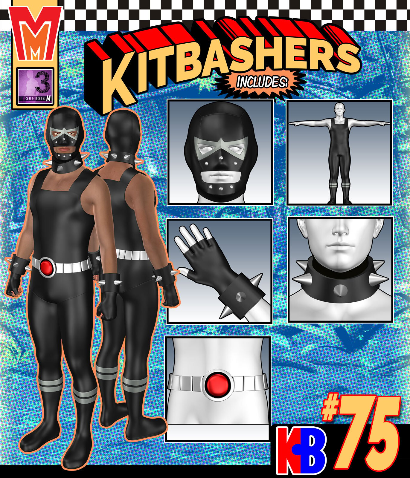 Kitbashers 075 MMG3M by: MightyMite, 3D Models by Daz 3D