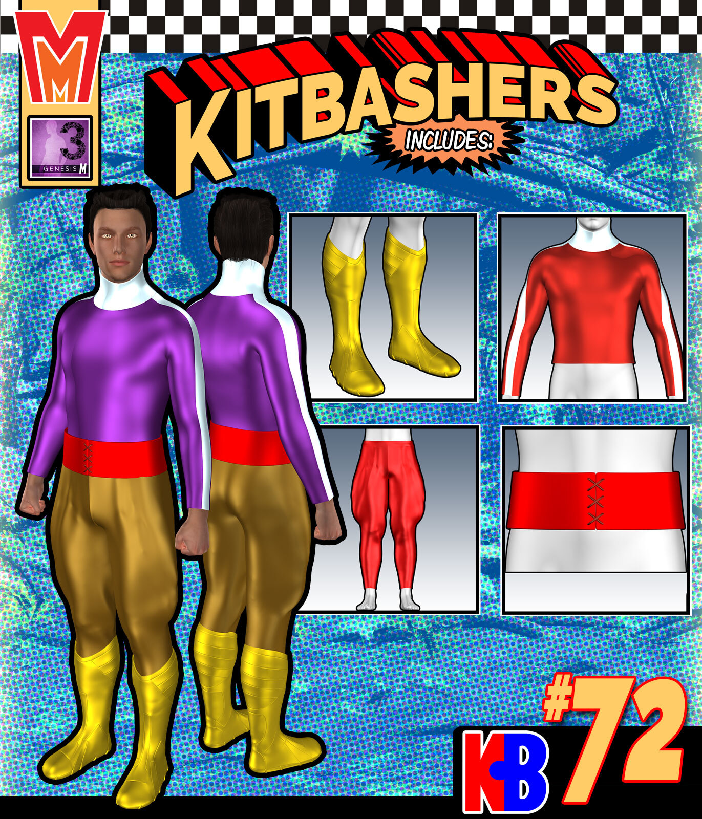 Kitbashers 072 MMG3M by: MightyMite, 3D Models by Daz 3D