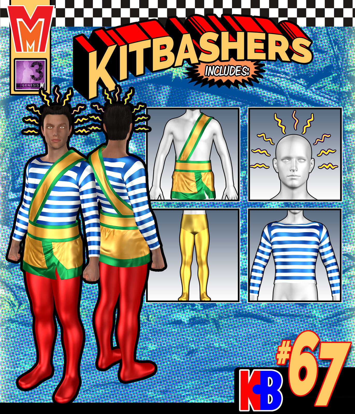 Kitbashers 067 MMG3M by: MightyMite, 3D Models by Daz 3D