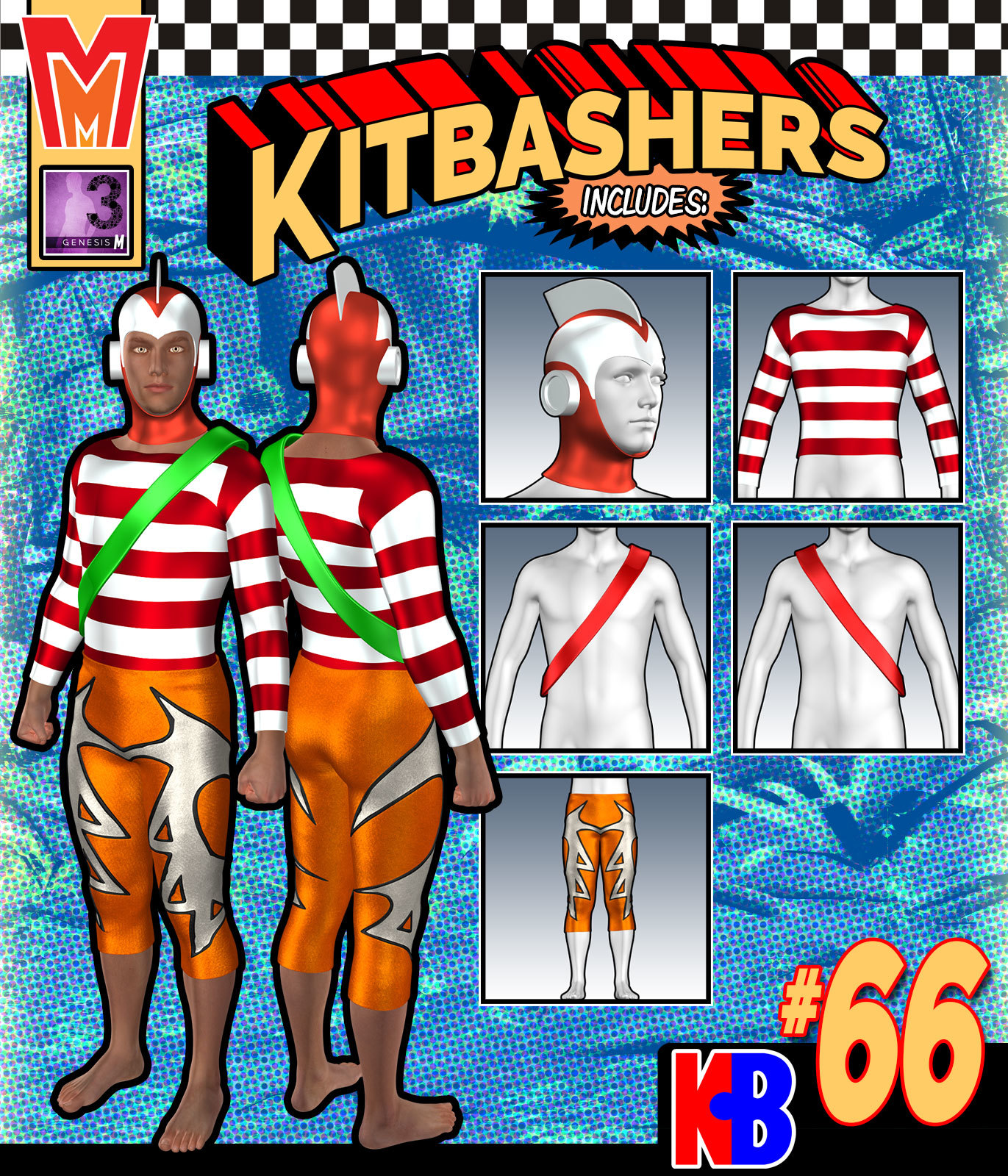 Kitbashers 066 MMG3M by: MightyMite, 3D Models by Daz 3D