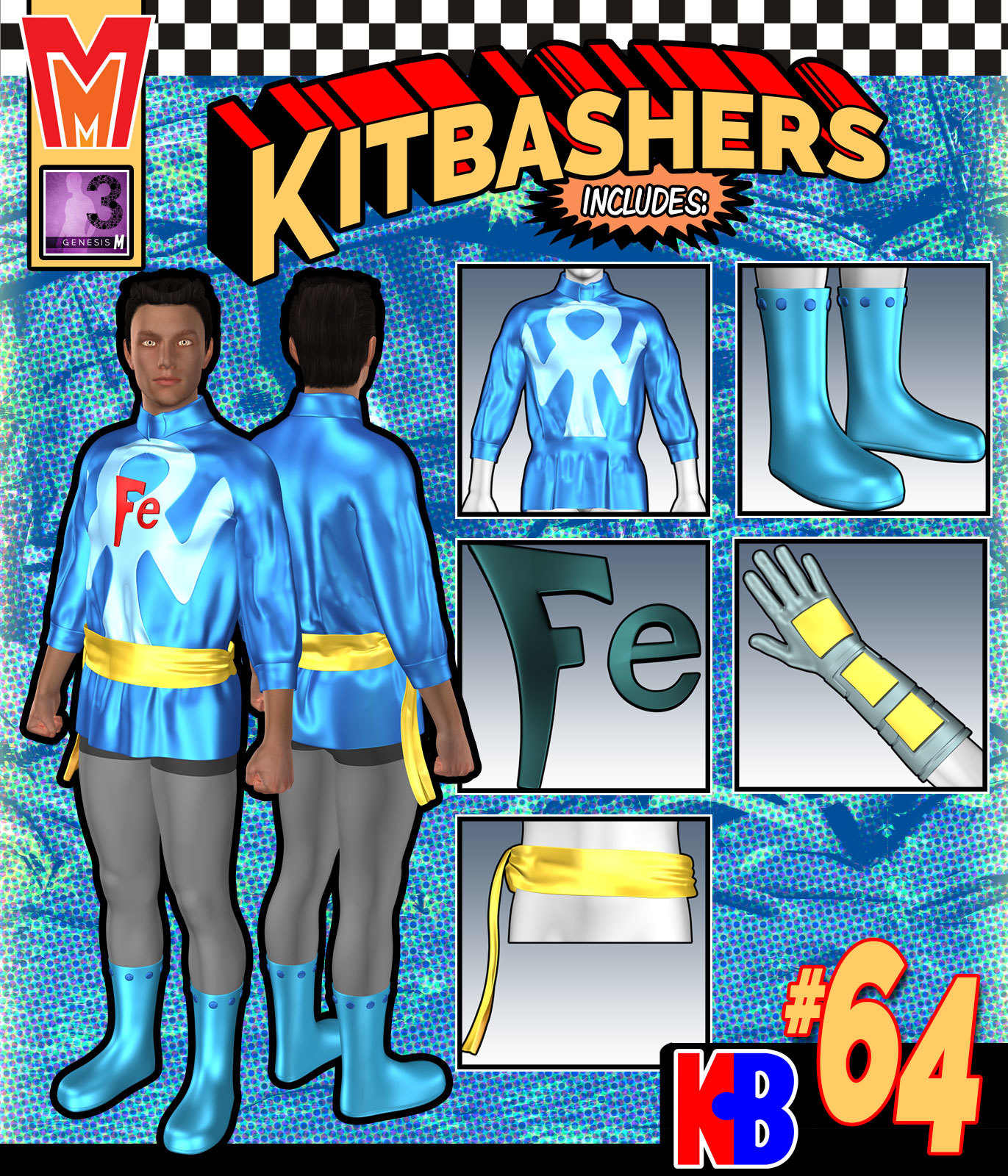 Kitbashers 064 MMG3M by: MightyMite, 3D Models by Daz 3D