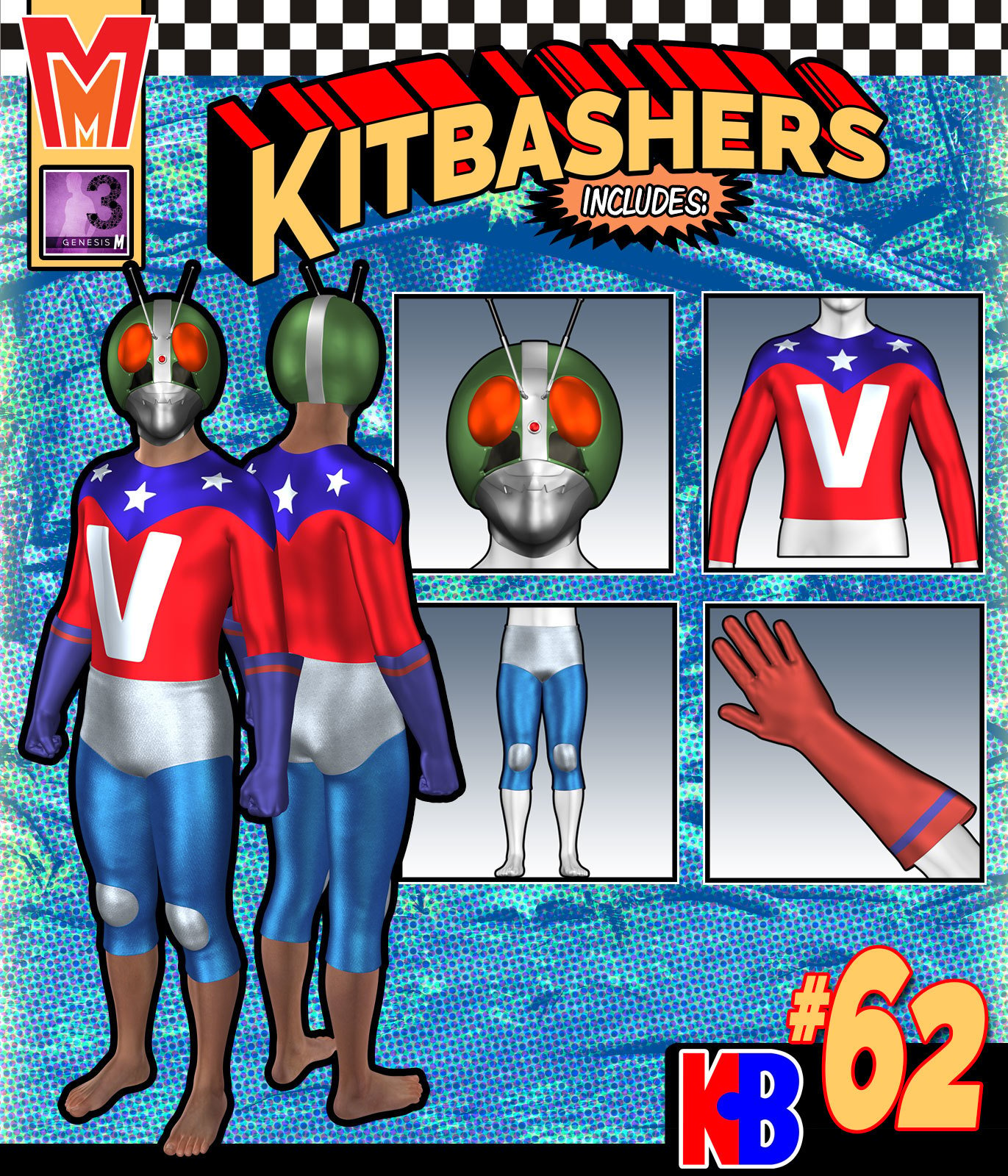 Kitbashers 062 MMG3M by: MightyMite, 3D Models by Daz 3D