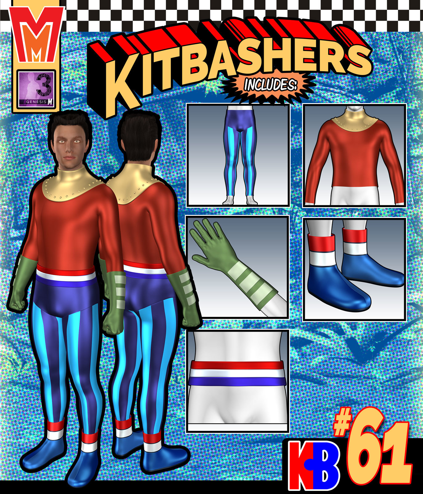 Kitbashers 061 MMG3M by: MightyMite, 3D Models by Daz 3D