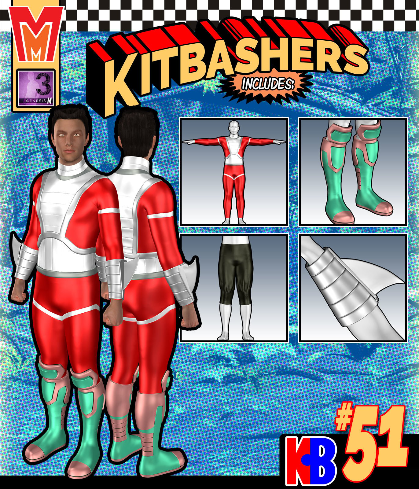 Kitbashers 051 MMG3M by: MightyMite, 3D Models by Daz 3D