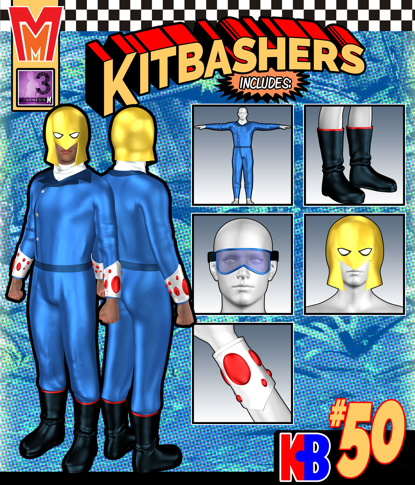 Kitbashers 050 MMG3M by: MightyMite, 3D Models by Daz 3D