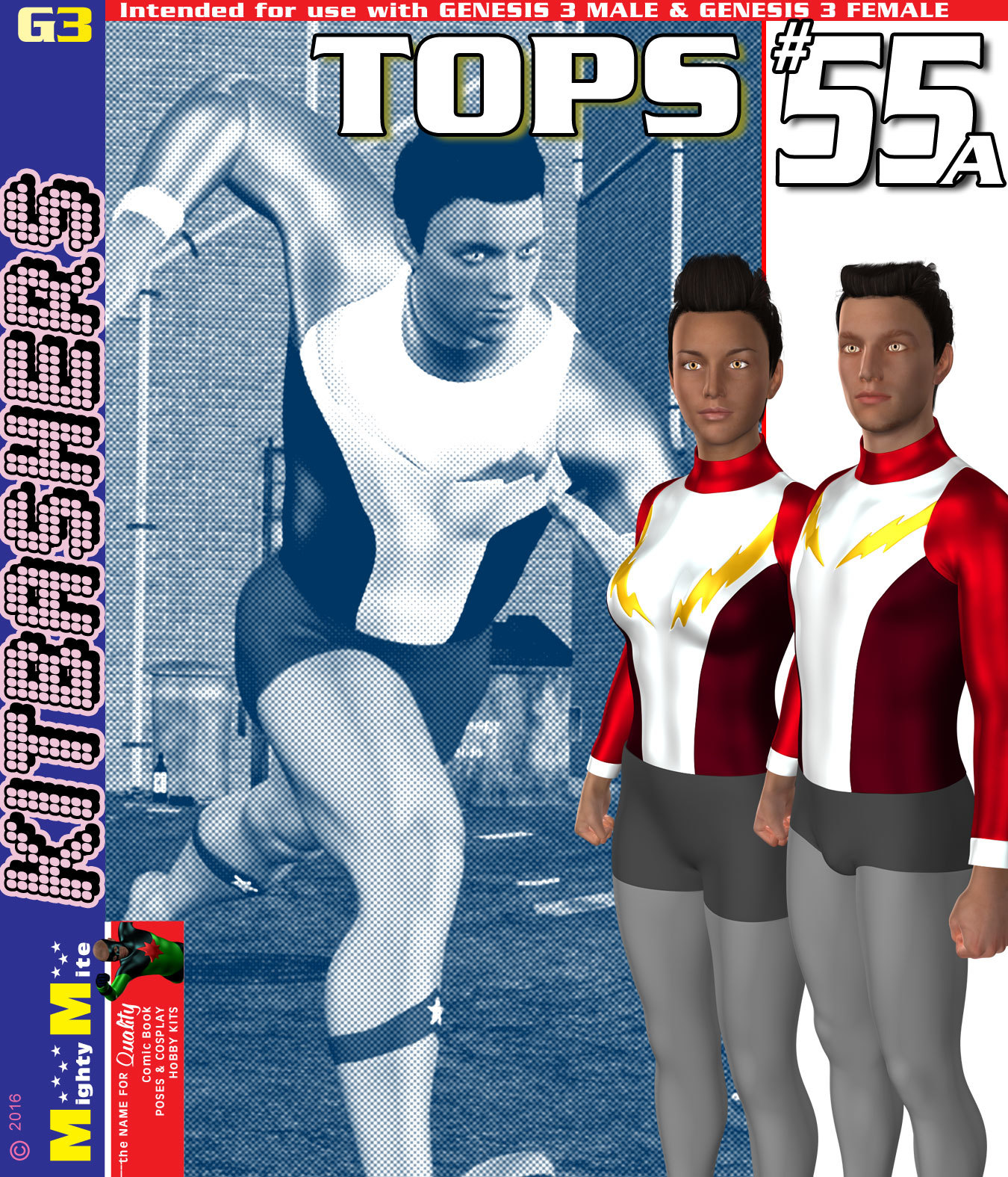 Tops 055A MMKBG3 by: MightyMite, 3D Models by Daz 3D