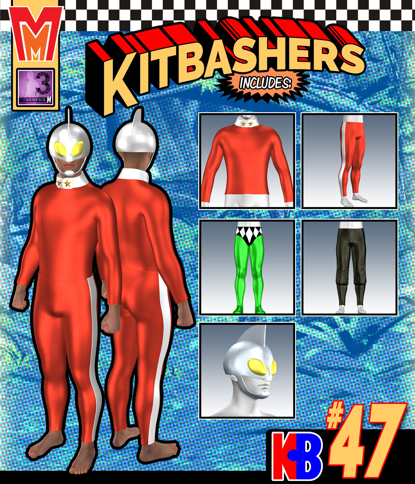Kitbashers 047 MMG3M by: MightyMite, 3D Models by Daz 3D