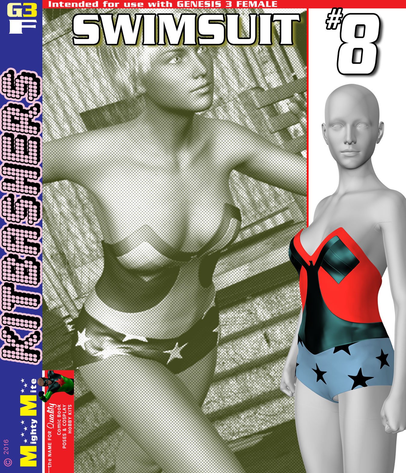 Swimsuit 008 MMKBG3F by: MightyMite, 3D Models by Daz 3D