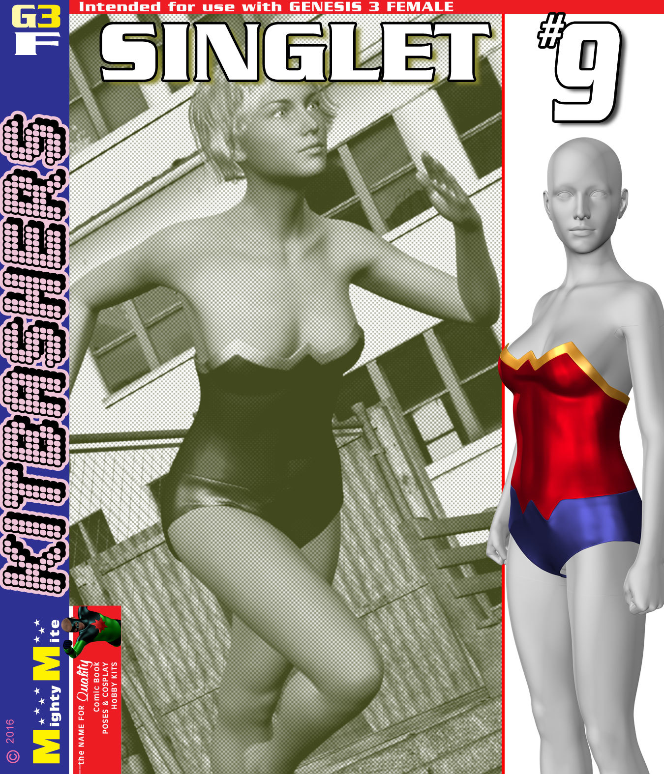 Swimsuit 009 MMKBG3F by: MightyMite, 3D Models by Daz 3D