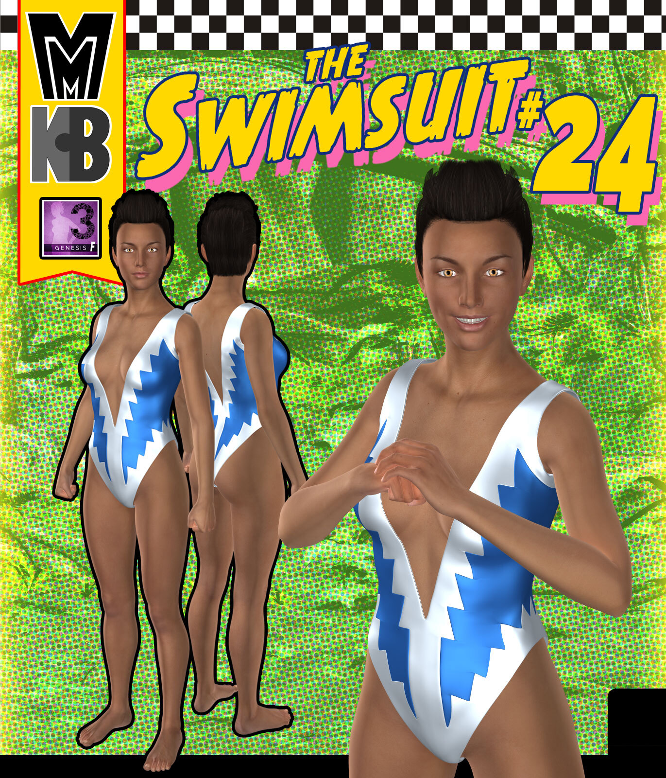 Swimsuit 024 MMKBG3F by: MightyMite, 3D Models by Daz 3D
