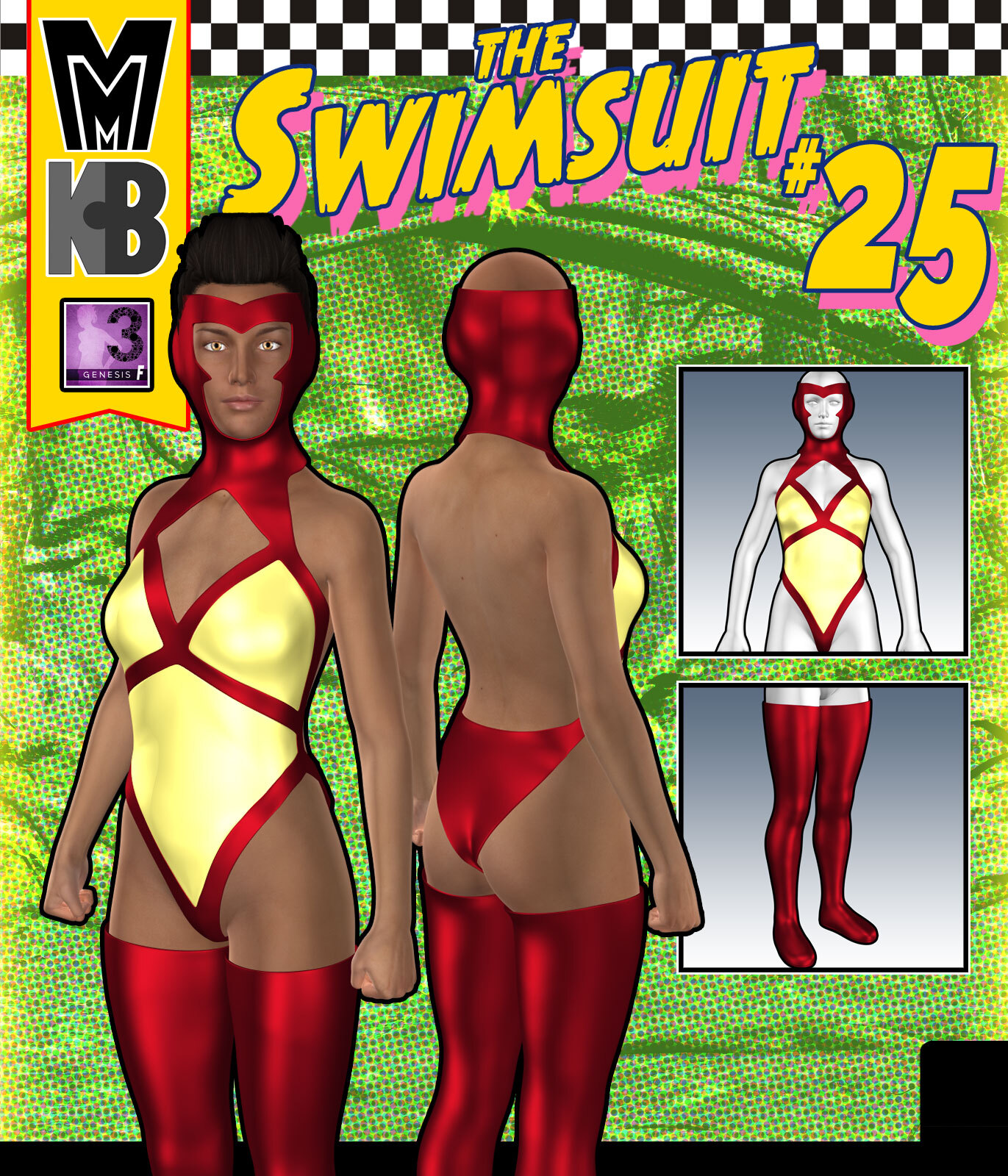 Swimsuit 025 MMKBG3F by: MightyMite, 3D Models by Daz 3D