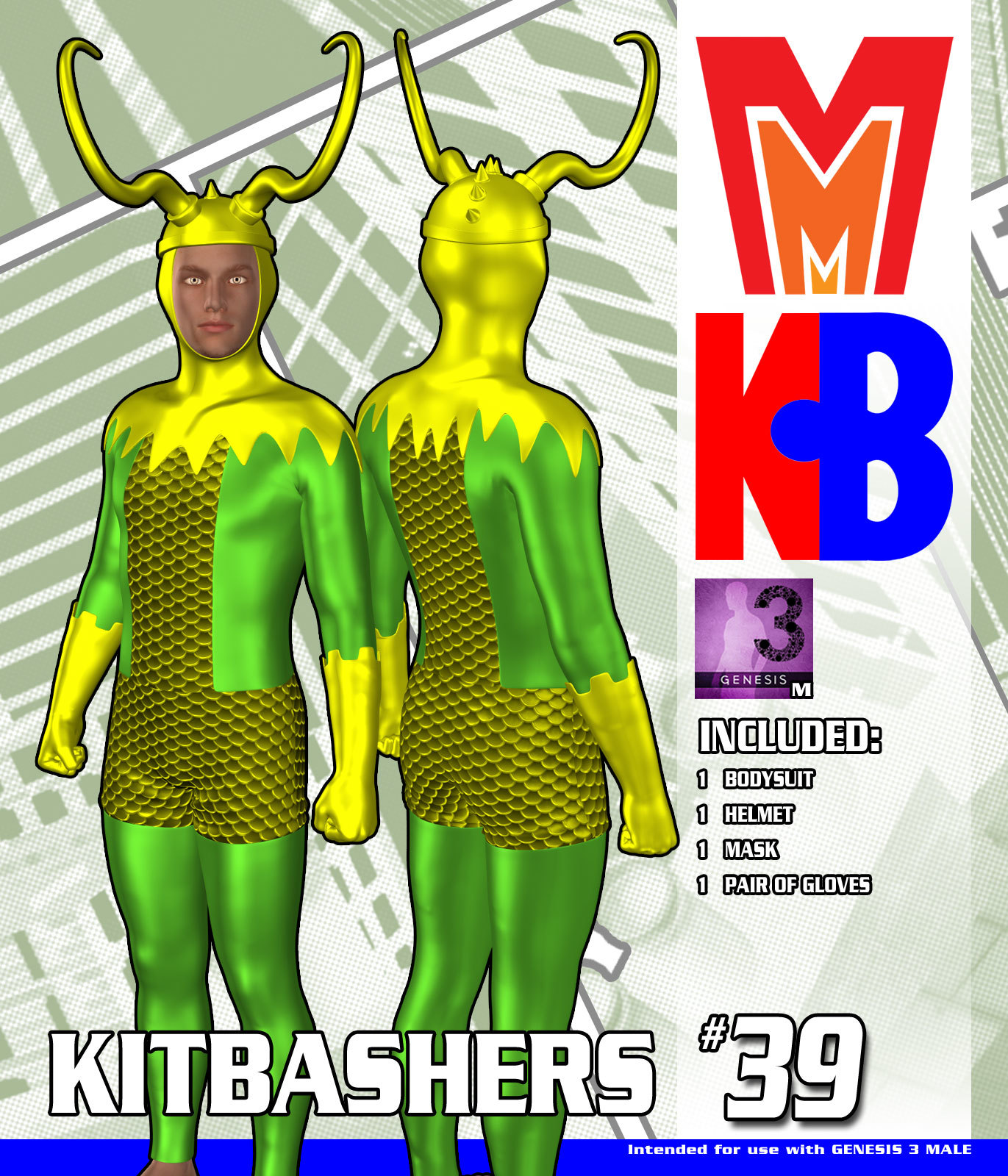 Kitbashers 039 MMG3M by: MightyMite, 3D Models by Daz 3D
