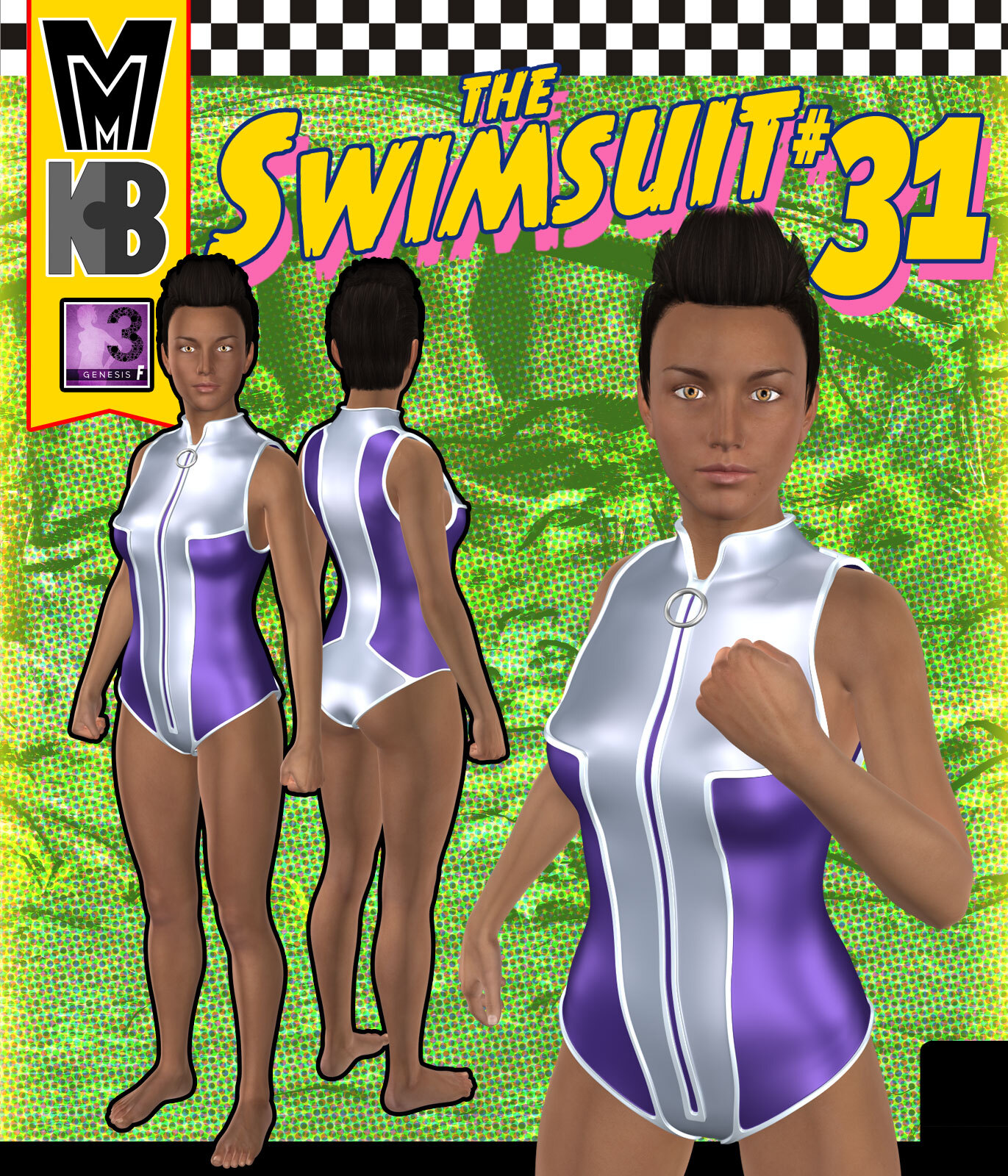 Swimsuit 031 MMKBG3F by: MightyMite, 3D Models by Daz 3D