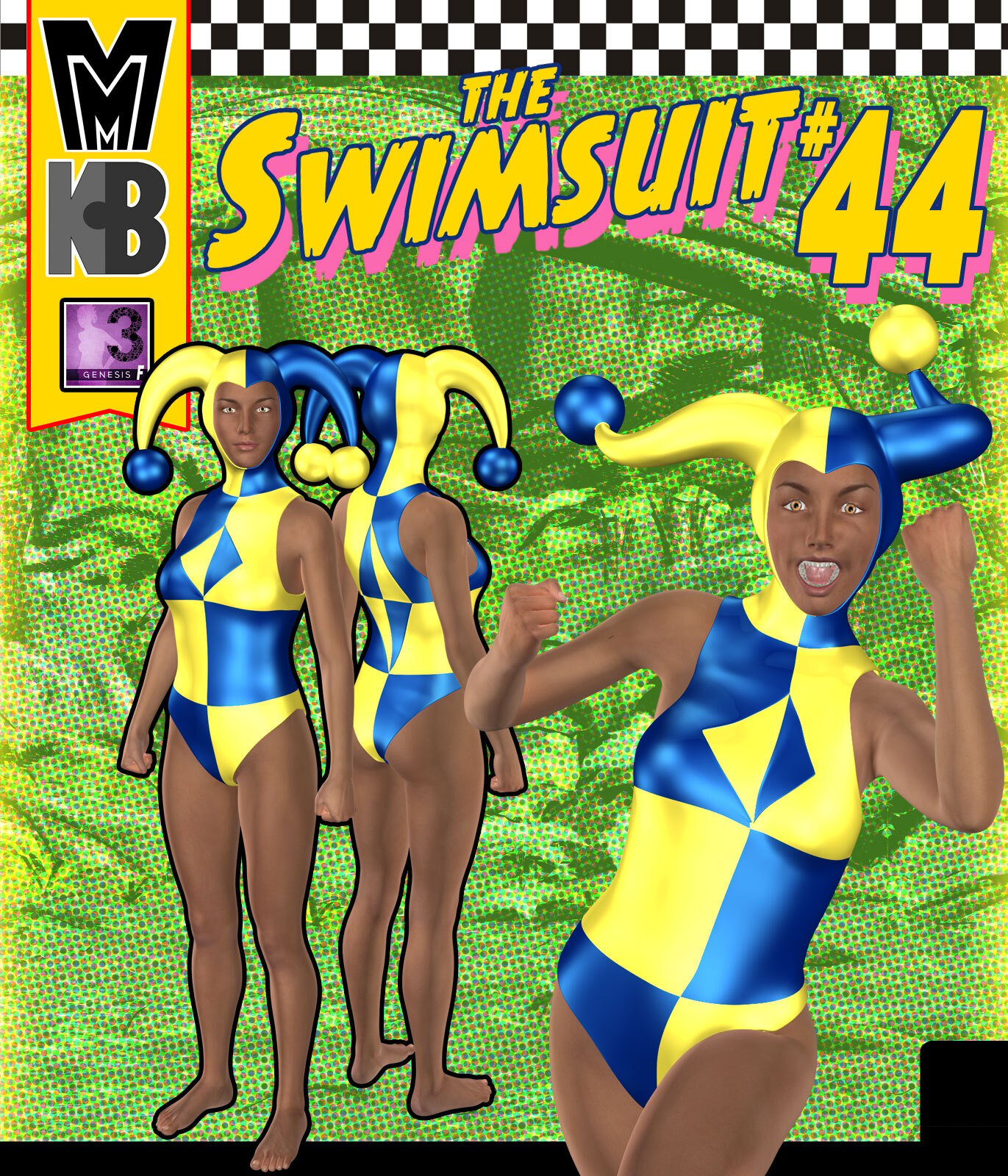 Swimsuit 044 MMKBG3F by: MightyMite, 3D Models by Daz 3D