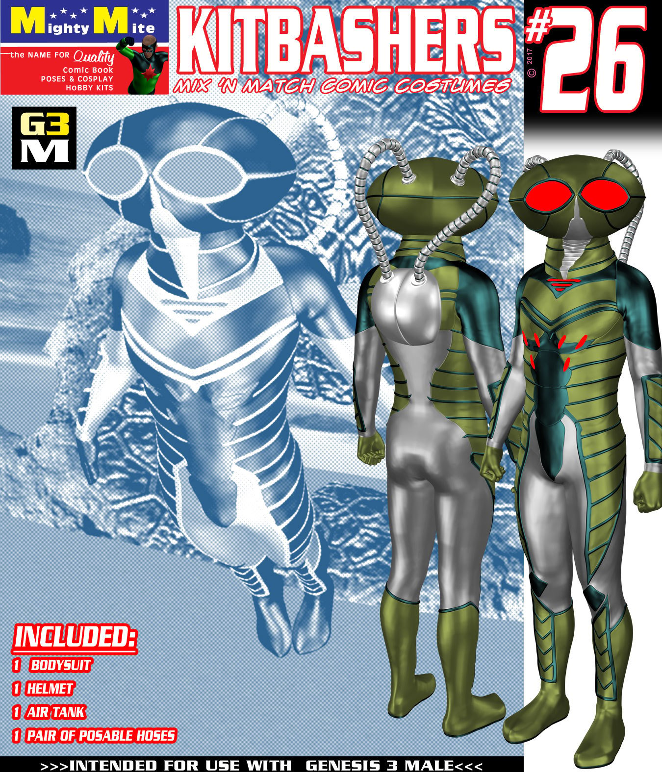 Kitbashers 026 MMG3M by: MightyMite, 3D Models by Daz 3D
