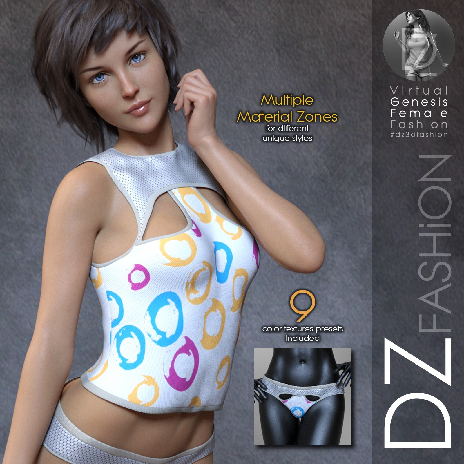 DZ G8F FemmeSecretZ 09 by: DZheng, 3D Models by Daz 3D