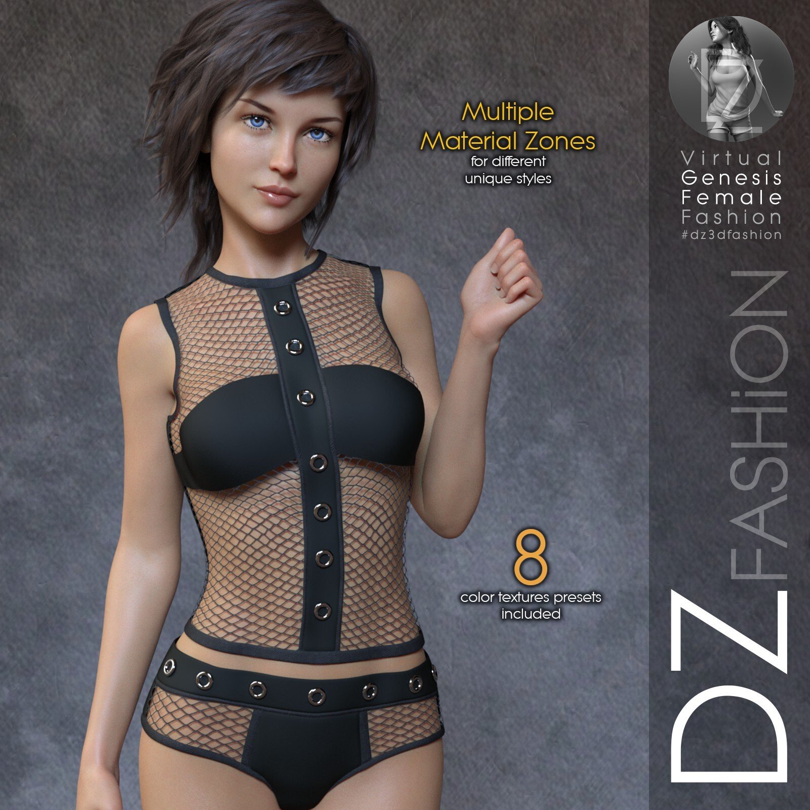 DZ G8F FemmeSecretZ 11 by: DZheng, 3D Models by Daz 3D