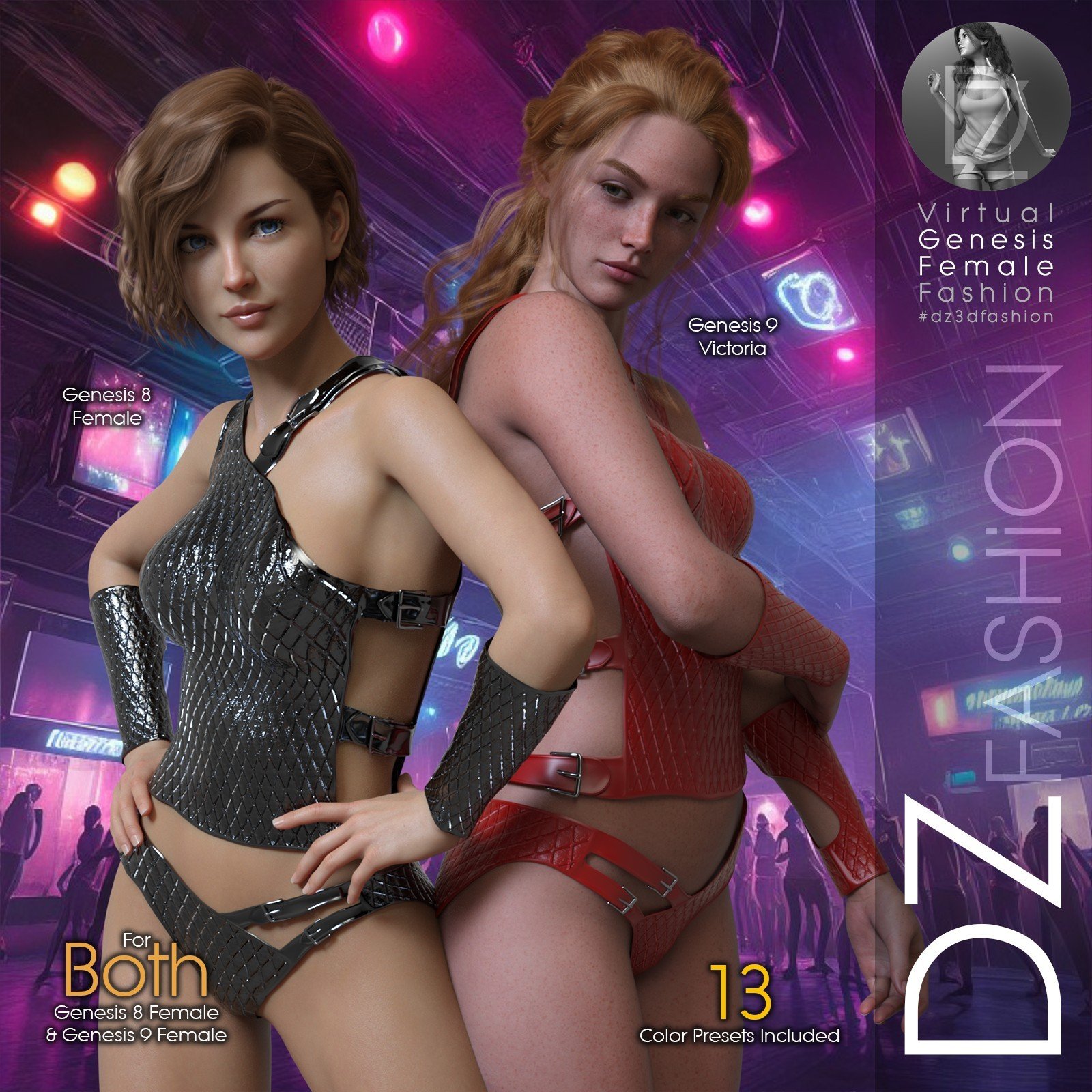 DZ FemmeSecretZ 18 for G8F & G9F by: DZheng, 3D Models by Daz 3D
