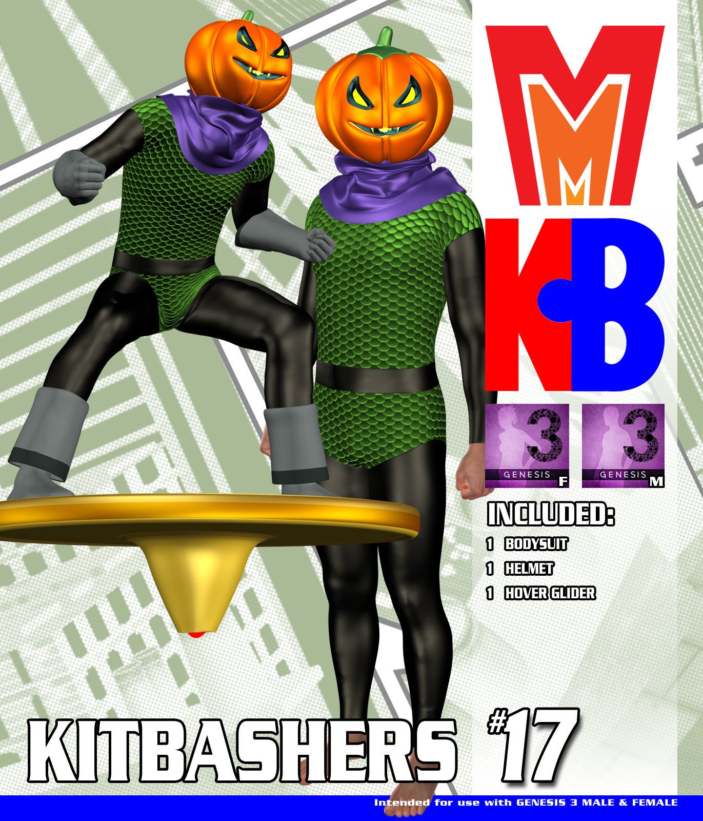 Kitbashers 017 MMG3M by: MightyMite, 3D Models by Daz 3D