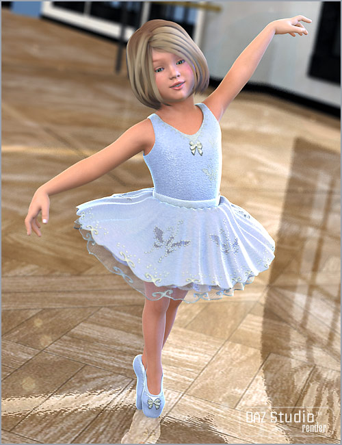 Kids 4 Ballet by: Barbara BrundonHH Drache, 3D Models by Daz 3D