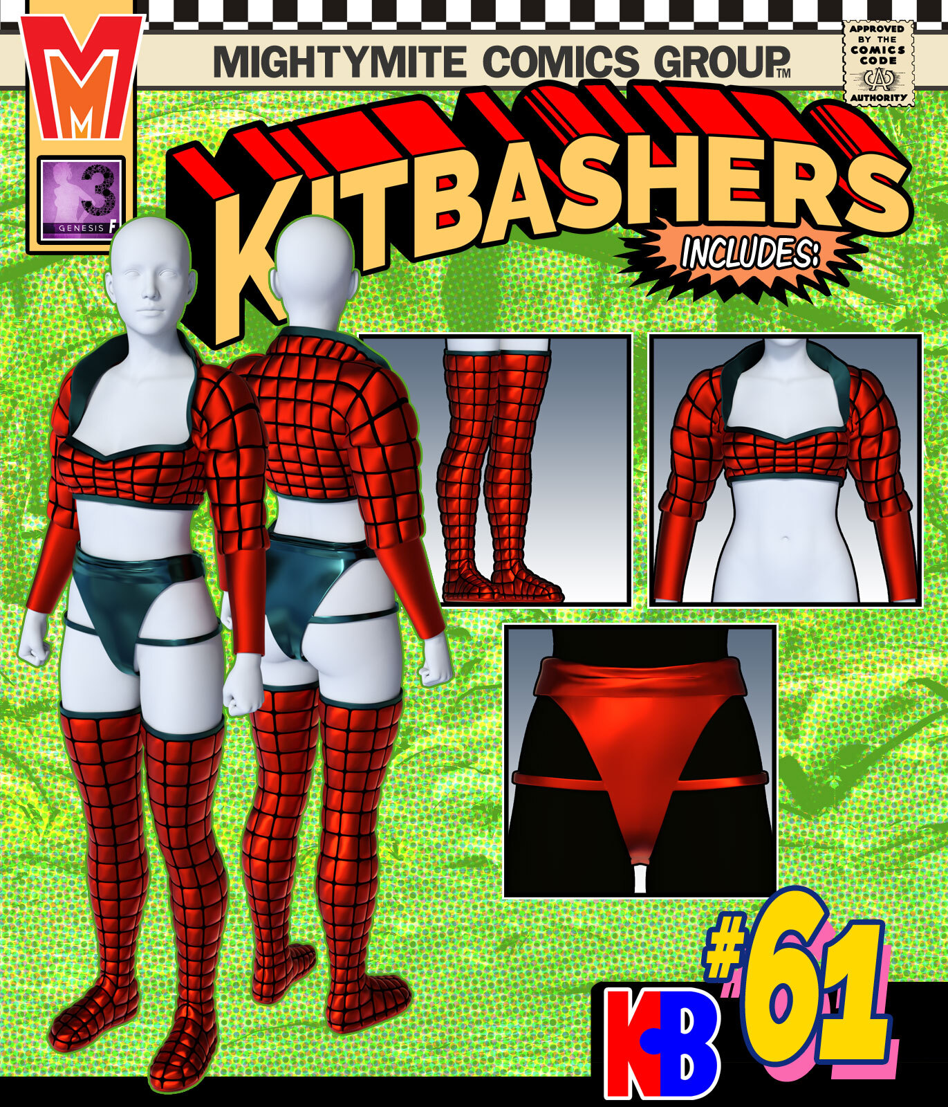 Kitbashers 061 MMG3F by: MightyMite, 3D Models by Daz 3D