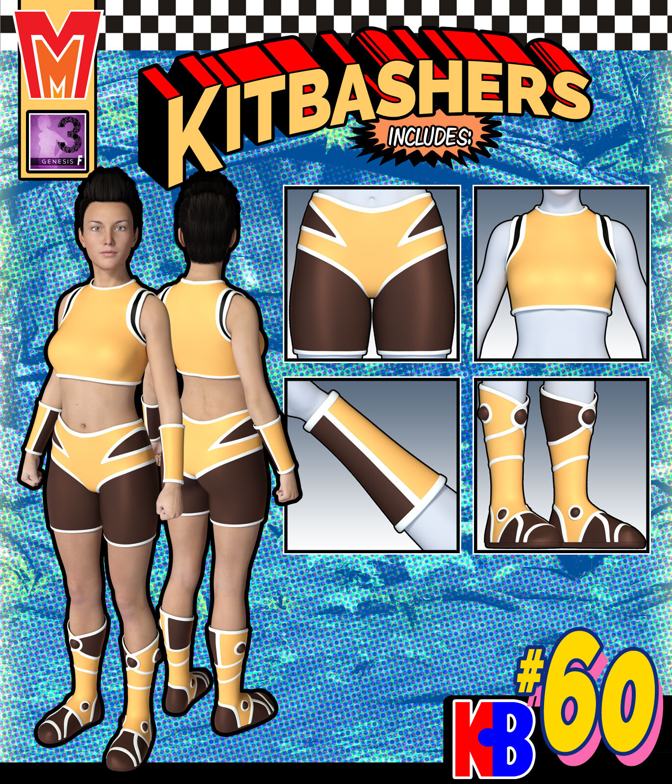 Kitbashers 060 MMG3F by: MightyMite, 3D Models by Daz 3D