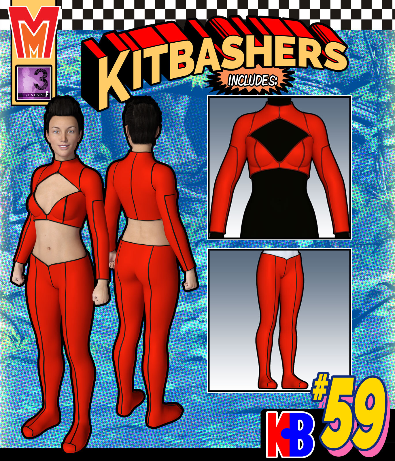 Kitbashers 059 MMG3F by: MightyMite, 3D Models by Daz 3D