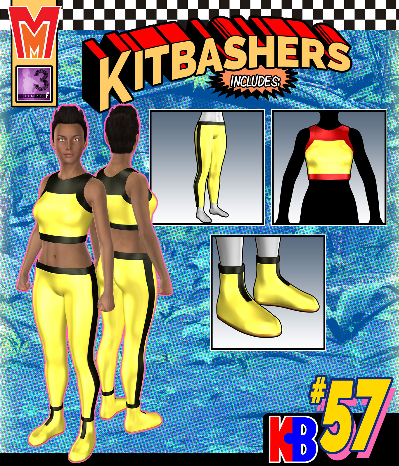 Kitbashers 057 MMG3F by: MightyMite, 3D Models by Daz 3D