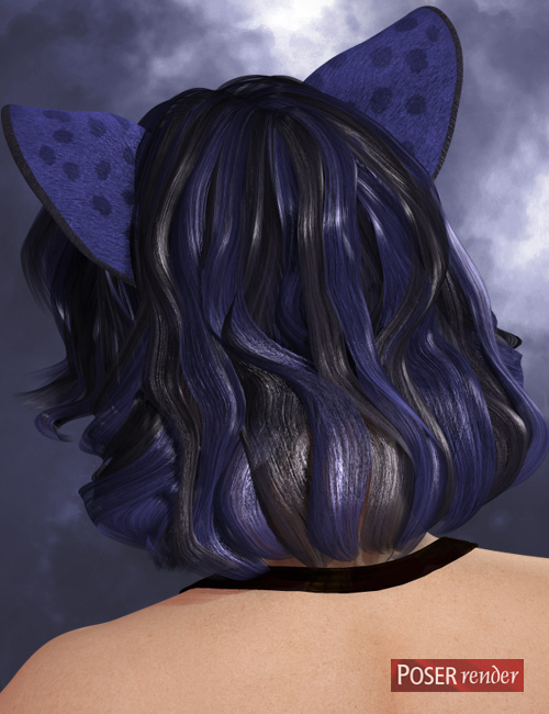 Tandy Hair by: AprilYSH, 3D Models by Daz 3D