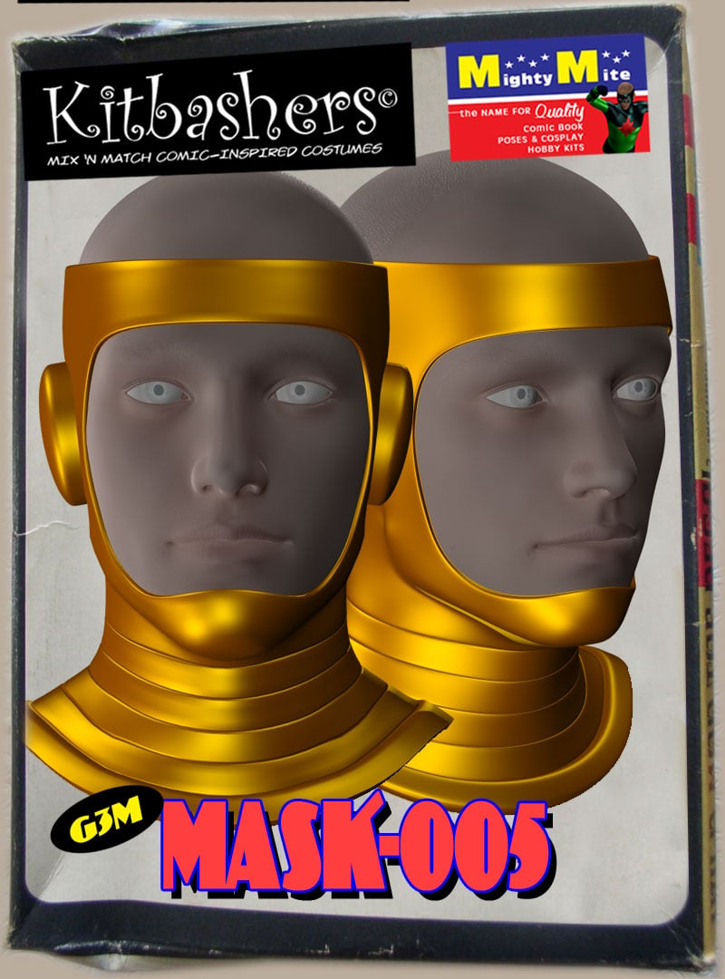 Mask 005 MMKBG3M by: MightyMite, 3D Models by Daz 3D