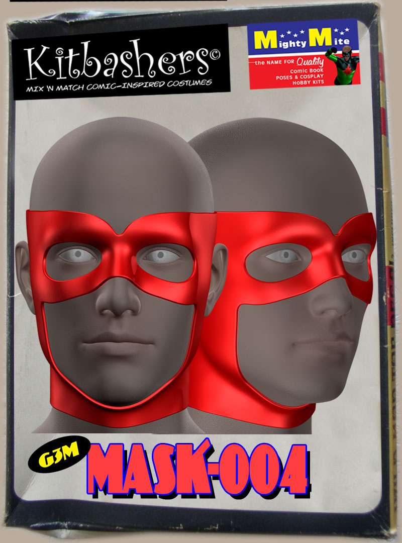 Mask 004 MMKBG3M by: MightyMite, 3D Models by Daz 3D