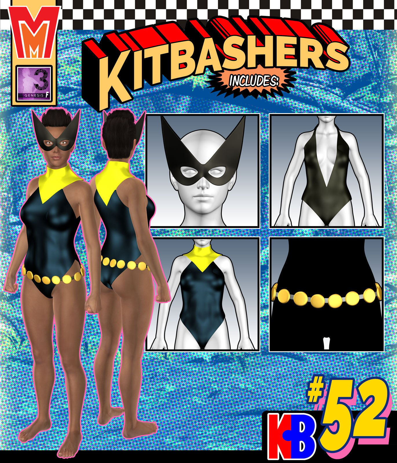 Kitbashers 052 MMG3F by: MightyMite, 3D Models by Daz 3D