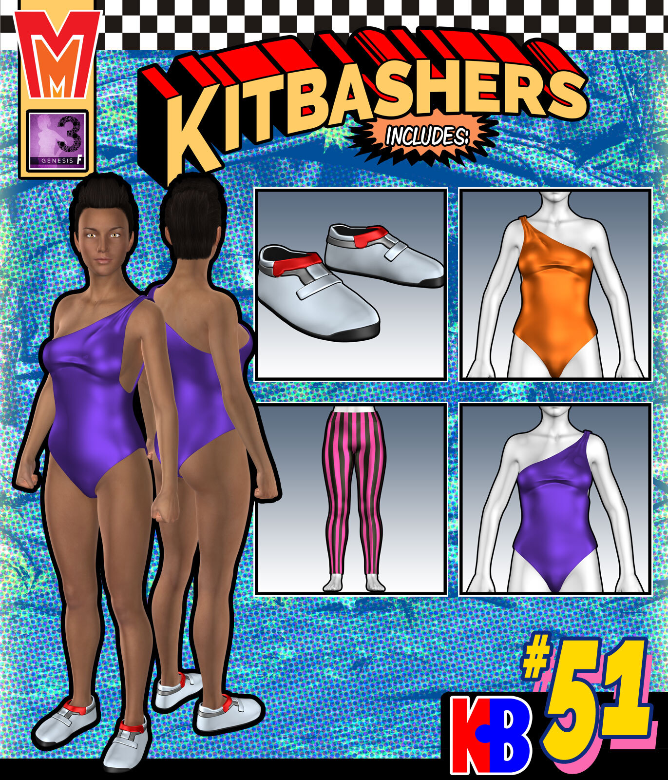 Kitbashers 051 MMG3F by: MightyMite, 3D Models by Daz 3D