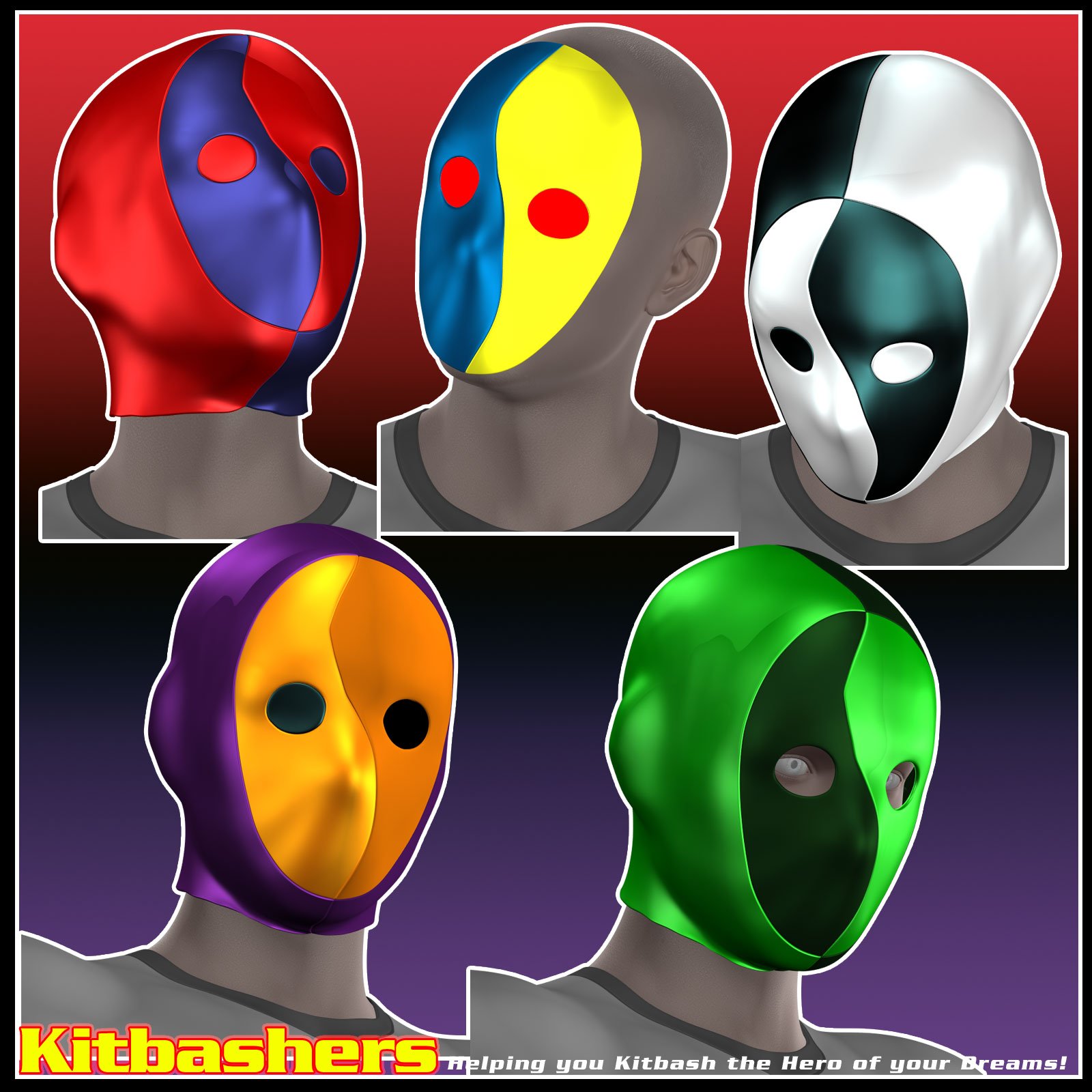 Mask 021 MMKBG3 | Daz 3D