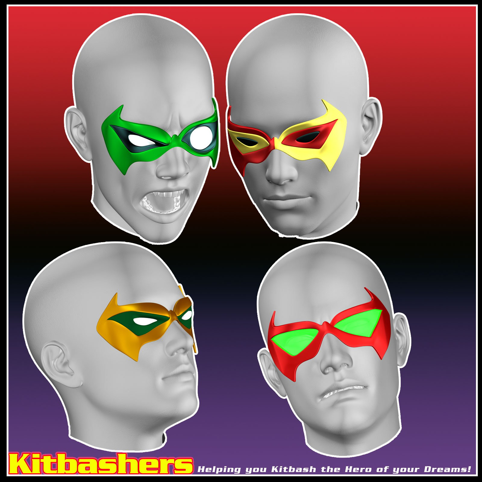 Mask 026 MMKBG3 | Daz 3D