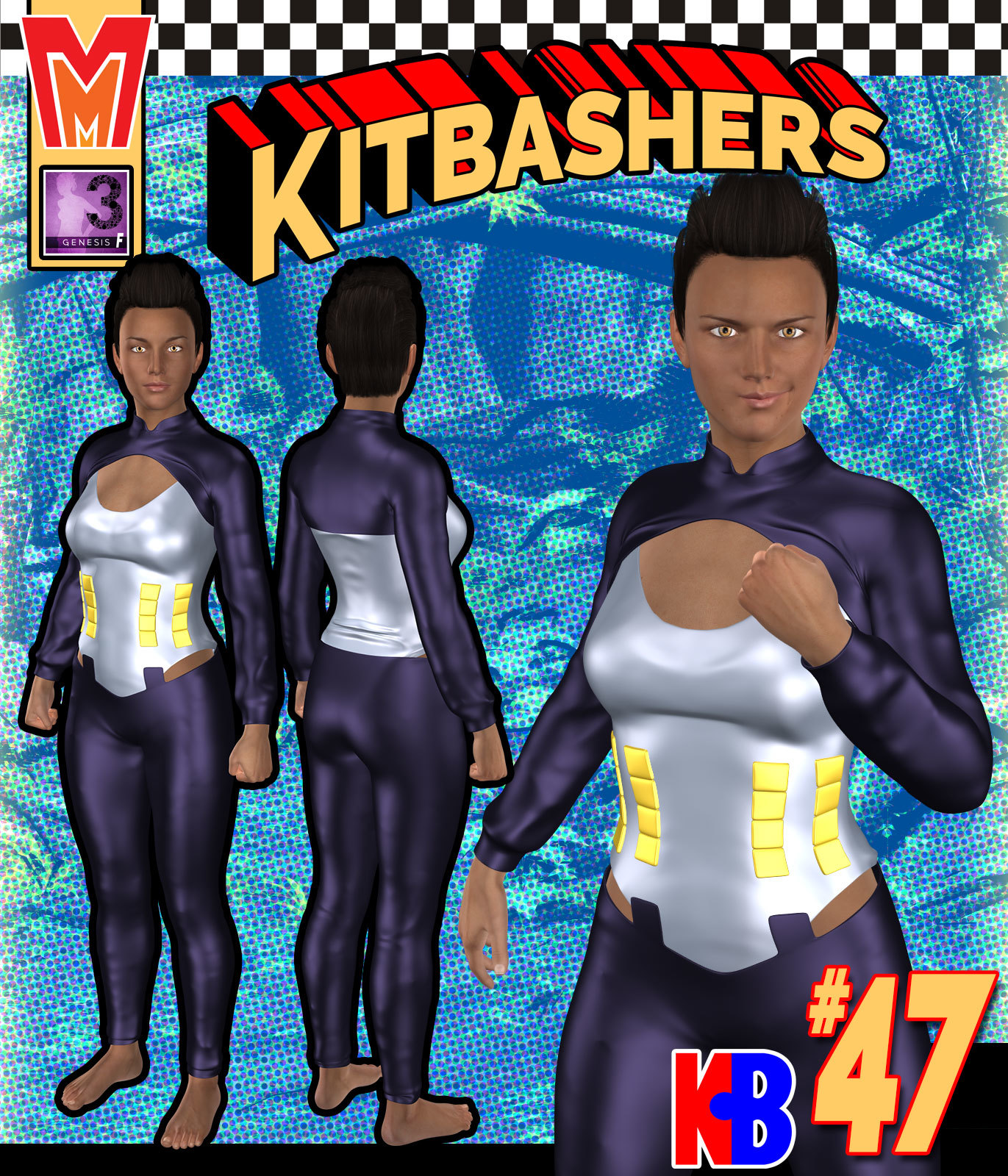 Kitbashers 047 MMG3F by: MightyMite, 3D Models by Daz 3D