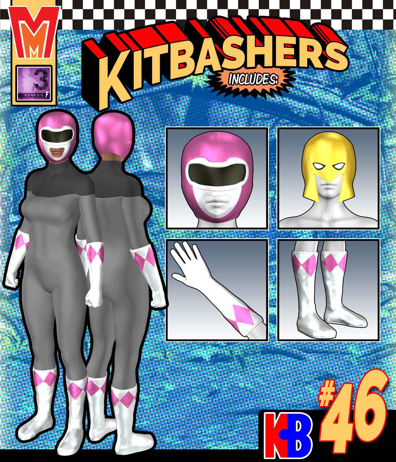 Kitbashers 046 MMG3F by: MightyMite, 3D Models by Daz 3D
